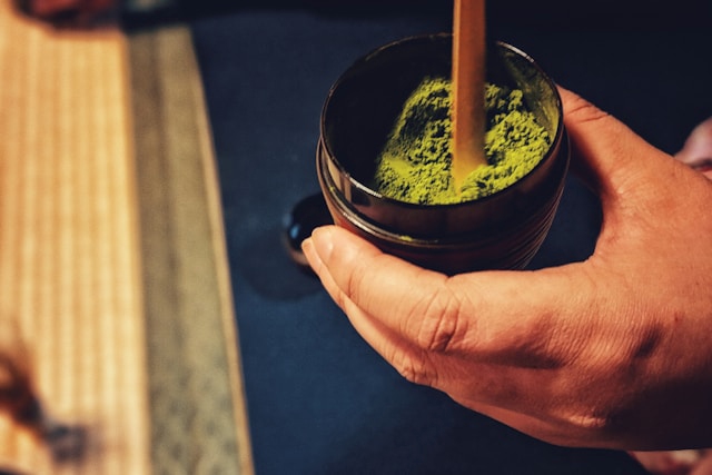 masque au matcha
