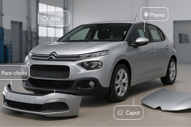 pièces de carrosserie
